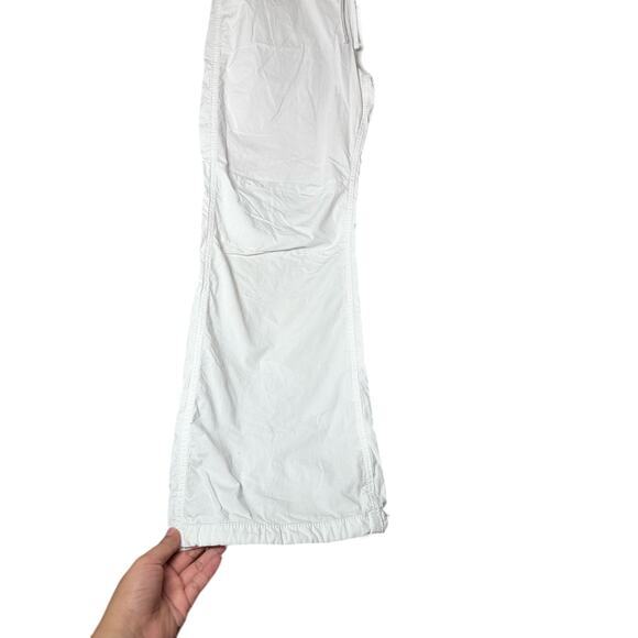 Hollister ULTRA HIGH RISE BAGGY PANTS in White Size XS Short - Picture 8 of 14